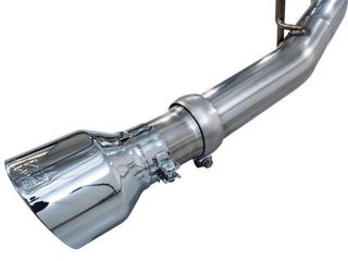 AWE Tuning Dual Rear Exit Catback Exhaust Chrome Tips (REAR): Ram 1500 3.0L 2025-2026