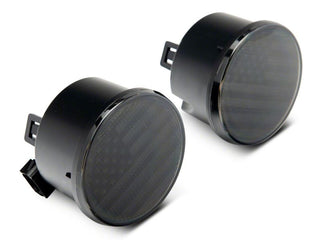 Raxiom Axial Series LED Turn Signal Lights: Fits Most Jeep Wrangler Models (2007-2018) w/ Old Glory Design