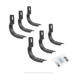 Go Rhino OE Xtreme Wheel-to-Wheel Brackets for 6in Side Steps: Fits Most Dodge / Ram 2500 & 3500 Models (2002-2026)