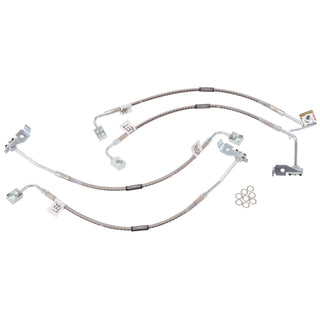 Russell Performance 07-08 Jeep Wrangler JK Stock Height to 1in Lift Brake Line Kit