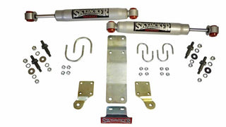 Skyjacker Dual Steering Damper Kit 9000 Series: Jeep Wrangler 2007-2018 3.6L/3.8L V6 w/ JK717TR