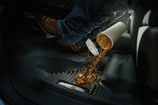 Husky Liners Black 2nd Row Floor Liners: Jeep Wrangler (2007-2017) / Wrangler JK (2018)