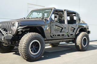 DV8 Offroad Rock Skins (SIDE): Jeep Wrangler JL 2018-2026 6.4L 392/3.6L V6