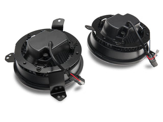 Raxiom Axial LED Headlights Black Housing: Jeep Wrangler JL 2018-2025 / Gladiator 2020-2025 6.4L 392 / 3.6L V6 / 3.0L EcoDiesel / 2.0L Turbo