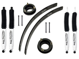 Tuff Country 2in Lift Kit (F&R) w/Rear Add-a-Leafs No Shocks: Fits Dodge Ram 2500/3500 2003-2013 5.7L/6.7L Diesel