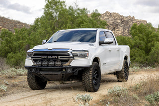 DV8 Offroad Tube Front Bumper (FRONT): Ram 1500 2019-2025 5.7L/6.2L