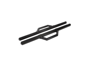 Dee Zee Hex Series Full Size Truck Reg Cab Side Steps - Black: Fits Most Dodge / Ram Models (1999-2020)
