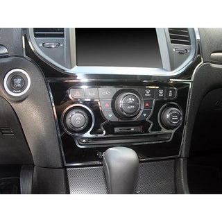 American Car Craft Polished A/C Radio Control Trim Ring 2Pc: Chrysler 300 2011 - 2024