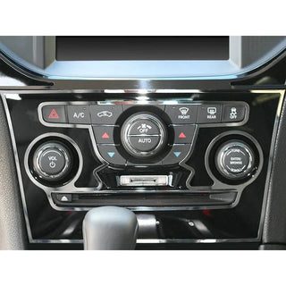 American Car Craft Polished A/C Radio Control Trim Ring 2Pc: Chrysler 300 2011 - 2024