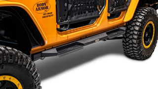 Body Armor 4x4 Rocksteps Side Steps: Jeep Wrangler (07-17) / Wrangler JK (18)