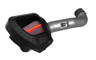 K&N NextGen Aluminum Cold Air Intake: Jeep Wrangler 2012-2018 3.6L V6