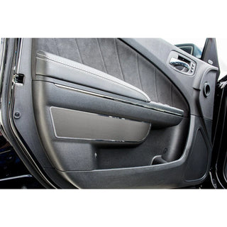 American Car Craft Front Door Badge Brushed / Polished Trim 2pc: Dodge Charger 2011 - 2023