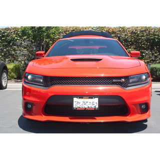 Sto N Sho Quick Release Front License Plate Bracket: Dodge Charger SRT / Hellcat / ScatPack / Daytona 2015 - 2018 (WITH Adaptive Cruise)