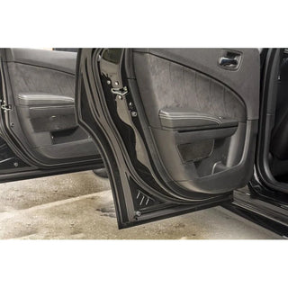 American Car Craft Rear Carbon Fiber Door Badge 2pc: Dodge Charger 2011 - 2023