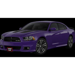 Sto N Sho Quick Release Front License Plate Bracket: Dodge Charger SRT8 / Superbee 2011 - 2014 (Lower Mount)