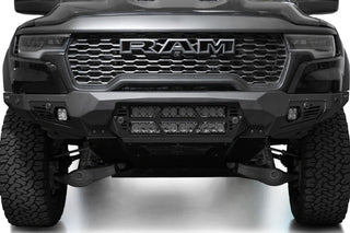 Addictive Desert Designs 25+ RAM 1500 RHO Bomber Front Bumper  (20 Inch Lights)
