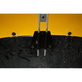 Sto N Sho Quick Release Front License Plate Bracket: Dodge Charger SRT8 / Superbee 2006 - 2010 (Lower Mount)