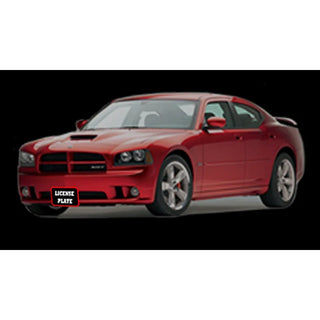 Sto N Sho Quick Release Front License Plate Bracket: Dodge Charger SRT8 / Superbee 2006 - 2010 (Lower Mount)