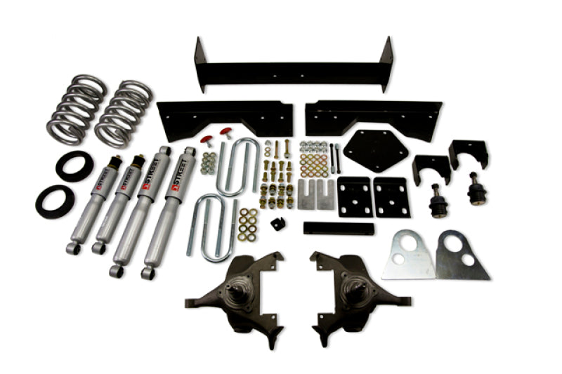 Belltech Lowering Kit 4" Or 5" F 6" R drop With SP Shocks: Dodge Ram V8 (Extended Cab Auto Trans) 1994 - 1999