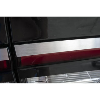 American Car Craft Brushed Taillight Trim 4pc: Dodge Charger 2015 - 2023