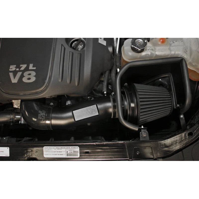 K&N Blackhawk Cold Air Intake: Chrysler 300C / Dodge Challenger / Charger / Magnum 2005 - 2024 (5.7L Hemi & 6.1L SRT8)