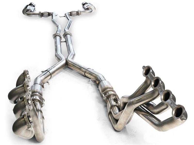 Kooks 2015+ Dodge Challenger SRT 6.4L 3in OEM Style Cat-Back Exhaust System Uses OEM Tips