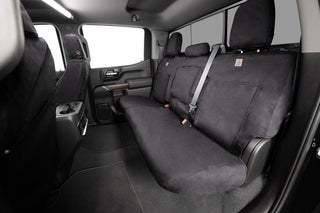 Covercraft 11-20 Dodge Durango Carhartt Super Dux SeatSaver Custom Front Row Seat Covers - Black