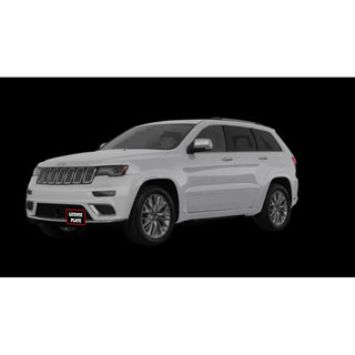 Sto N Sho Quick Release Front License Plate Bracket: Jeep Grand Cherokee High Altitude & Summit 2018 - 2025