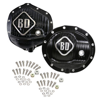 BD Diesel Diff Cover Pack Front & Rear: Ram 2500/3500 2013-2018 6.7L/6.4L Diesel w/o Rear Coil