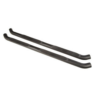 Rugged Ridge 3in Round Side Step Black: Jeep Wrangler JL 2018-2025 3.6L/6.4L 392