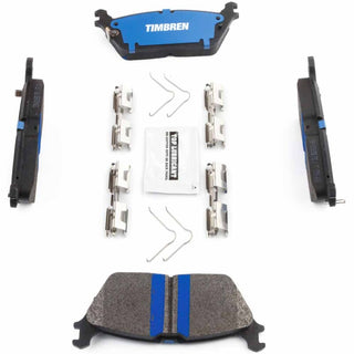 Timbren BES Severe Duty Semi-Metallic Brake Pads (REAR): Fits Ram 1500 / Jeep Wagoneer 2019-2026