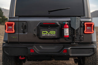 DV8 Offroad Tailgate Reinforcement Molle Panel: Jeep Wrangler JL 2018-2025 3.6L / 6.4L 392