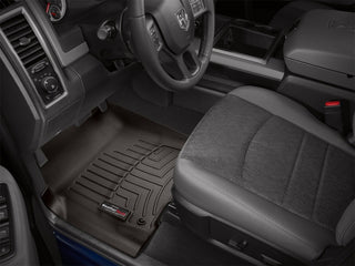 WeatherTech Front FloorLiner Cocoa (FRONT): Fits Ram 2012-2024 3.6L/5.7L Hemi