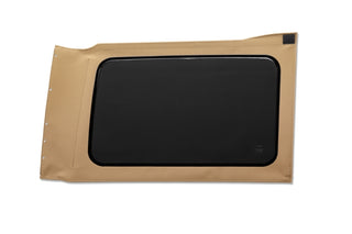 Bestop JL Replacement Windows Quarter Right Tan Twill Tinted (REAR): Jeep Wrangler JL 2018-2025