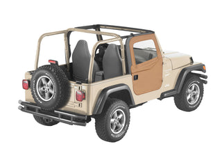 Bestop Fabric Doors (F&R): Jeep Wrangler TJ 1997-2006 4.0L I6 / 2.5L I4 - Spice