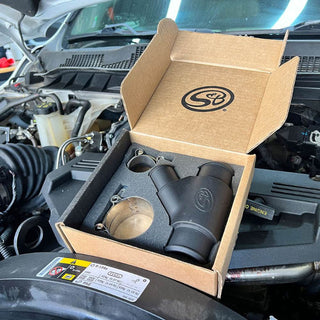 S&B Aluminum Coolant Y-Pipe Dual Radiator: Ram 2500 / 3500 2013-2015 6.7L Diesel