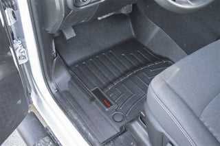 WeatherTech Front FloorLiner Vinyl HDTE: Ram 3500 2025-2026 6.7L Diesel / 6.4L 392 - Black