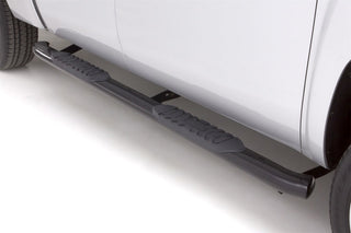LUND 5in Oval Curved Steel Nerf Bars Black: Fits Ram 2009-2024 3.6L/5.7L Hemi 6.7L Diesel 6.4L 392