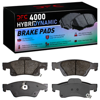DFC 4000 HybriDynamic Brake Pads (REAR): Fits Dodge Durango/Jeep Grand Cherokee 2011-2025 3.6L/5.7L