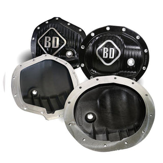 BD Diesel Diff Cover Pack Front & Rear: Ram 2500/3500 2013-2018 6.7L/6.4L Diesel w/o Rear Coil