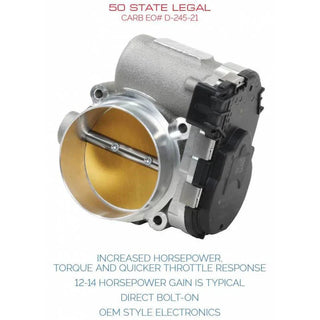 BBK Performance 78MM Throttle Body: Chrysler / Dodge / Ram / Jeep 3.6L V6 2011 - 2025