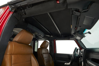 Bestop Sunrider Hardtop Premium Black Twill (F&R): Jeep Wrangler JK 2007-2018 3.6L / 3.8L V6