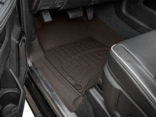 WeatherTech FloorLiner HP Front Cocoa: Ram 2500/3500 2019-2026 6.7L Diesel / 6.4L 392