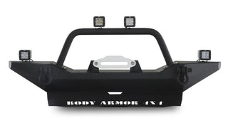 Body Armor 4x4 Front Bumper Full Width: Jeep Wrangler JK 2007-2018