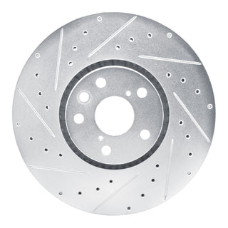 R1 Concepts Drilled & Slotted Brake Rotor (FRONT): Dodge Challenger / Charger 2015-2023