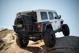 DV8 Offroad Armor Fender Flares: Jeep Wrangler JL 2018-2026 2.0L Turbo/3.6L V6