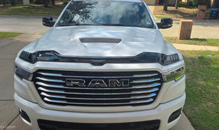 Amerihood TYPE-VIP STYLE Functional Ram Air Hood: Ram 1500 2019 - 2026 (Does NOT fit TRX or RHO Models)