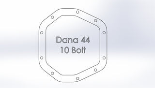aFe Street Series Dana 44 Diff Cover Machined Fins: Jeep Wrangler 1997-2018