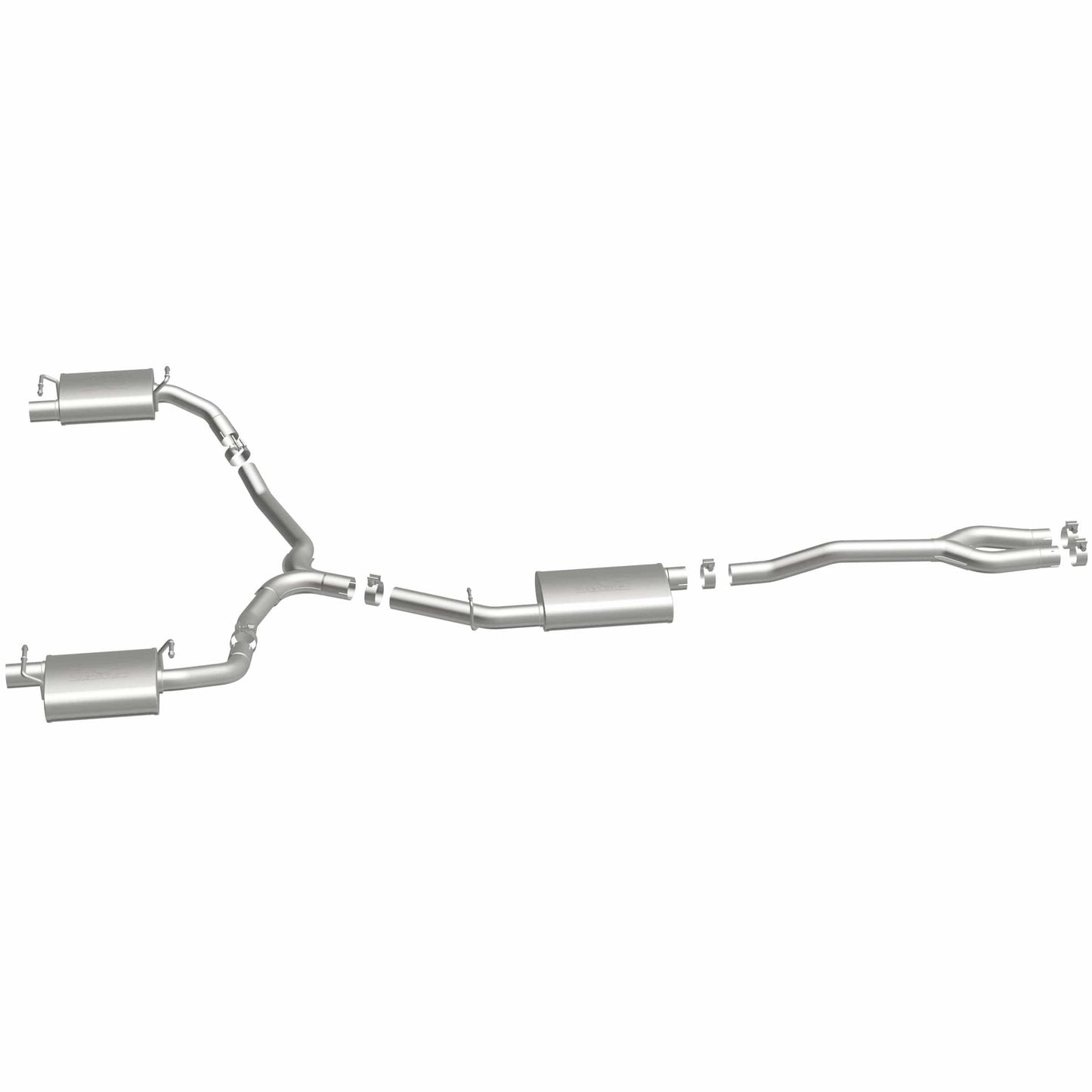 MagnaFlow Street Series Cat-Back Performance Exhaust System (REAR): Chrysler 300 / Dodge Charger 2015 - 2023