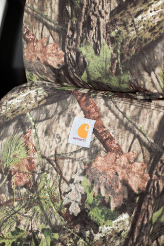 Covercraft Carhartt Camo SeatSaver Custom Front Row Seat Covers: Fits Most Hemi Models